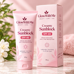 GlowWith Me Creamy Sunblock SPF-60